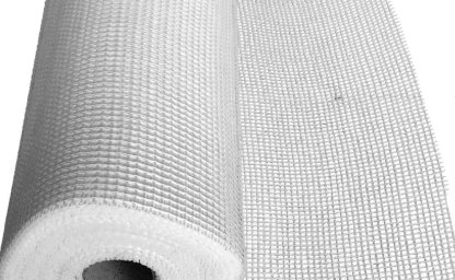 Le treillis en fibre de verre est un excellent matériau pour renforcer les surfaces dures.