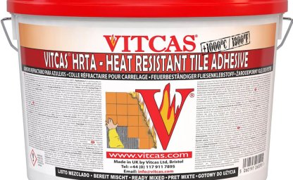Heat-resistant glazing adhesive - excellent protection against heat